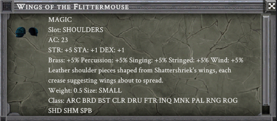 WINGS OF THE FLITTERMOUSE item card